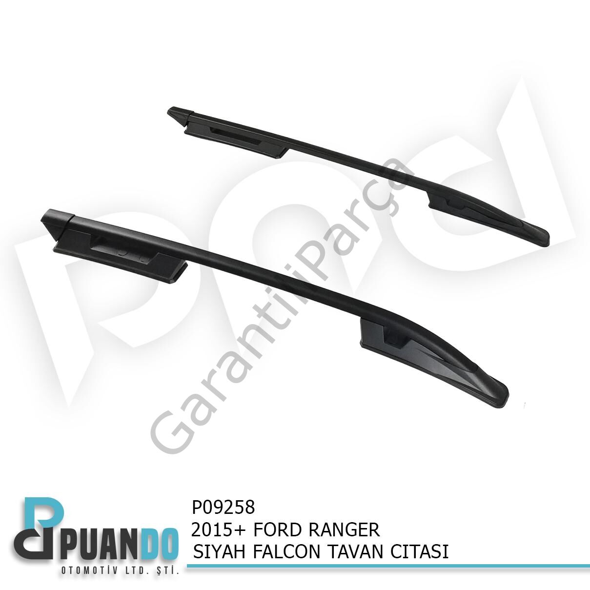 2015+ FORD RANGER SIYAH FALCON TAVAN CITASI