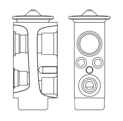 BMW X5 F15-X6 F16 14- KLIMA VALFI 64119291200 BEHR