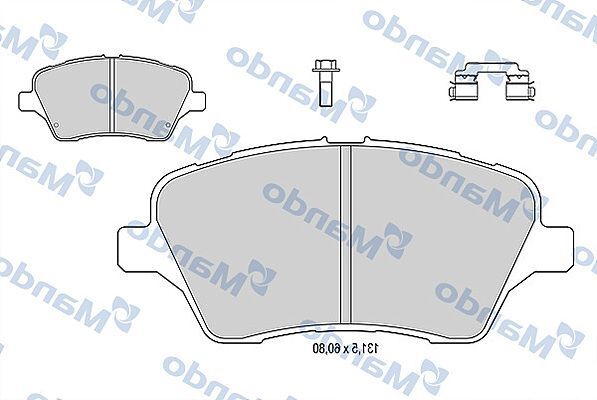 FORD B-MAX/ TOURNEO COURIER 12- FREN BALATASI ÖN AY11 2K021 CA MANDO