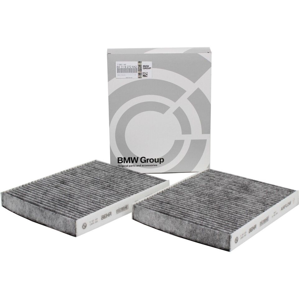 BMW F06-F07-F10-F10 LCI-F11-F11 LCI-F18-F18 LCI-6 F12-F12 LCI-6 F13-6 F13 LCI-7F01-F01 LCI-F02-F02 LCI 10-17 POLEN FILTRESI 64119272642 FILTRON