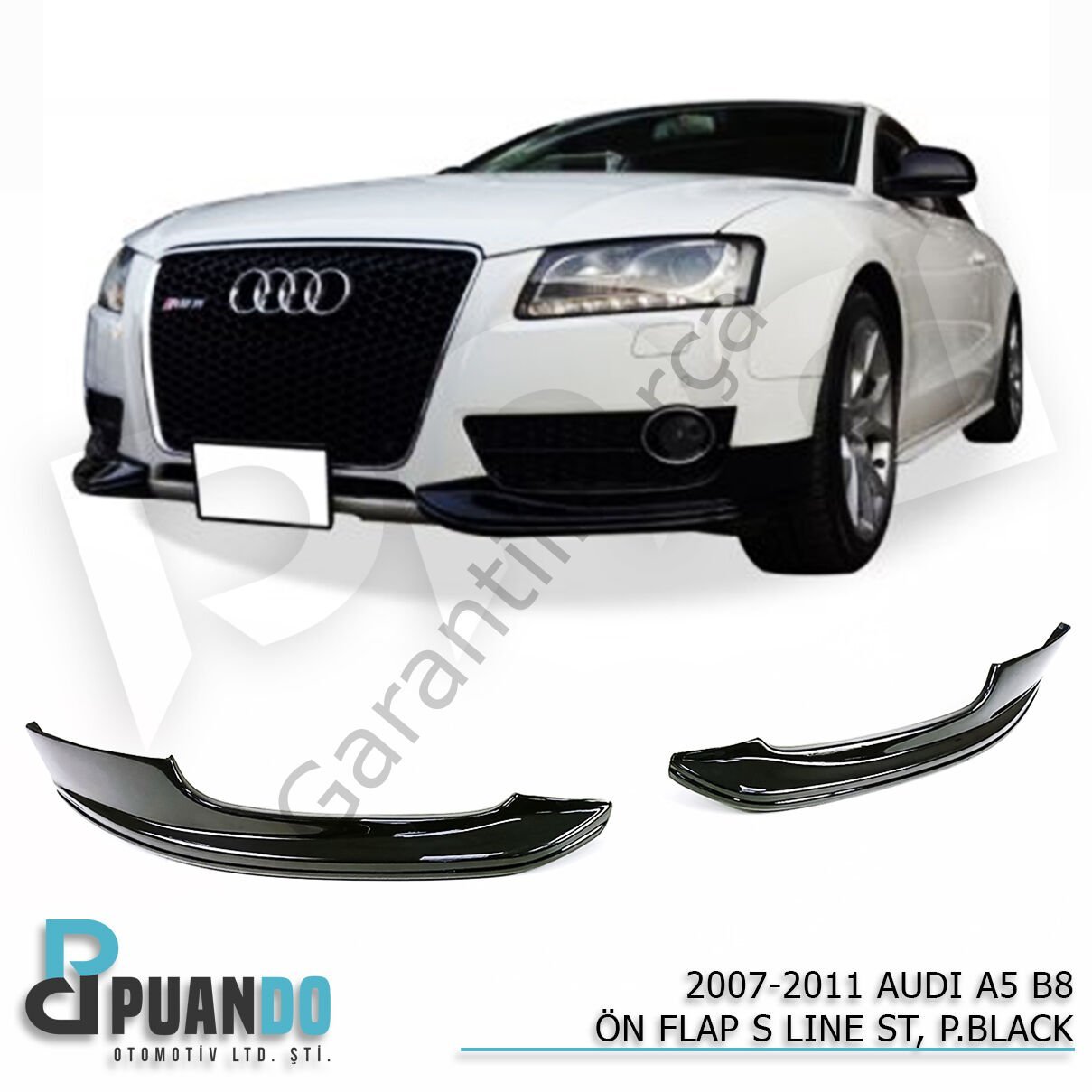 2007-2011 AUDI A5 B8 ON FLAP S LINE ST, P.BLACK
