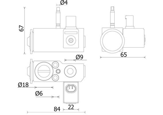 BMW G30-G11-G12 17- KLIMA VALFI 64119361709 BEHR
