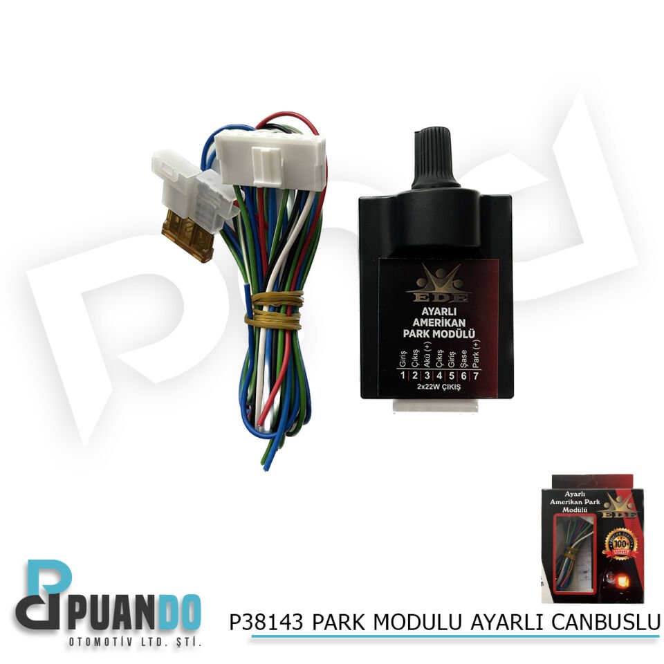 PARK SENSORU SESLI SIYAH 22MM