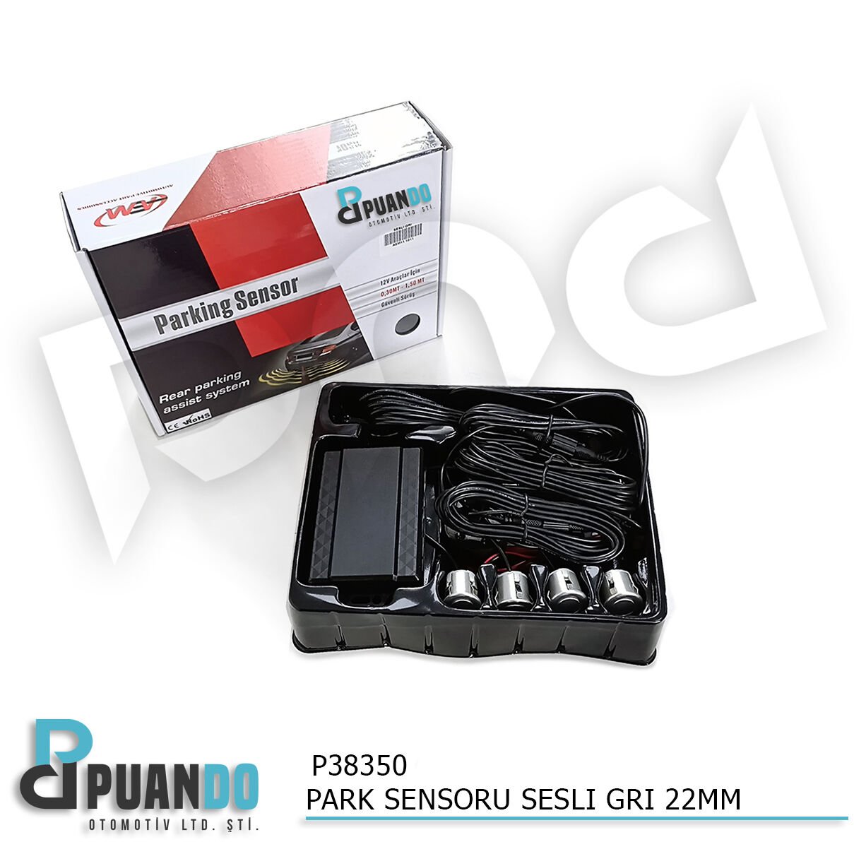 PARK SENSORU SESLI GRI 22 MM