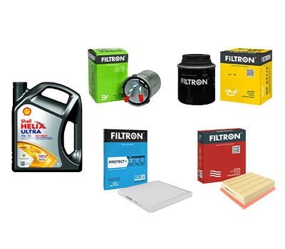 OPEL Corsa C-Combo 1.3 Dizel Hava/Yağ/Yakıt/Polen Filtresi FİLTRON+Shell Yağ Bakım Paketi