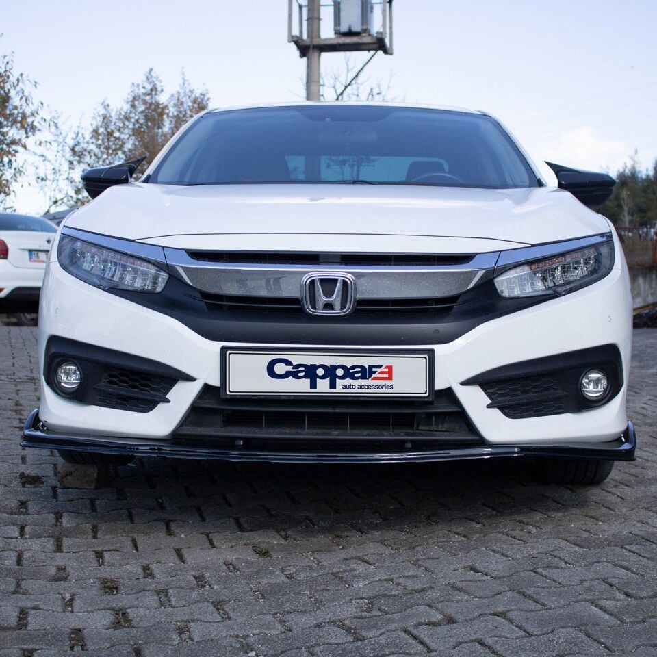 Honda Civic 2016- Yılı ve Sonrası Uyumlu Ön Tampon Lip
