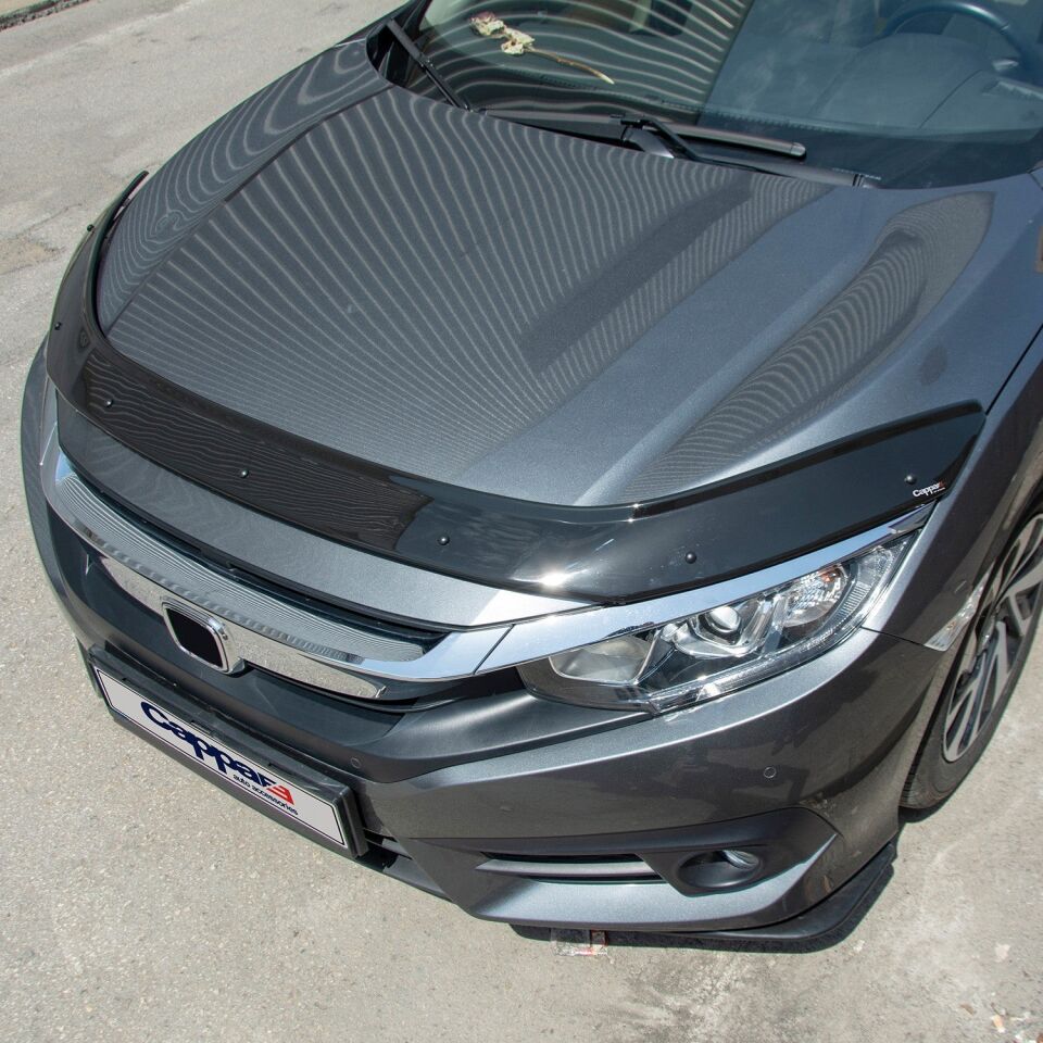 Honda Civic 2016- Yılı ve Sonrası Uyumlu Kaput Rüzgarlığı 4mm