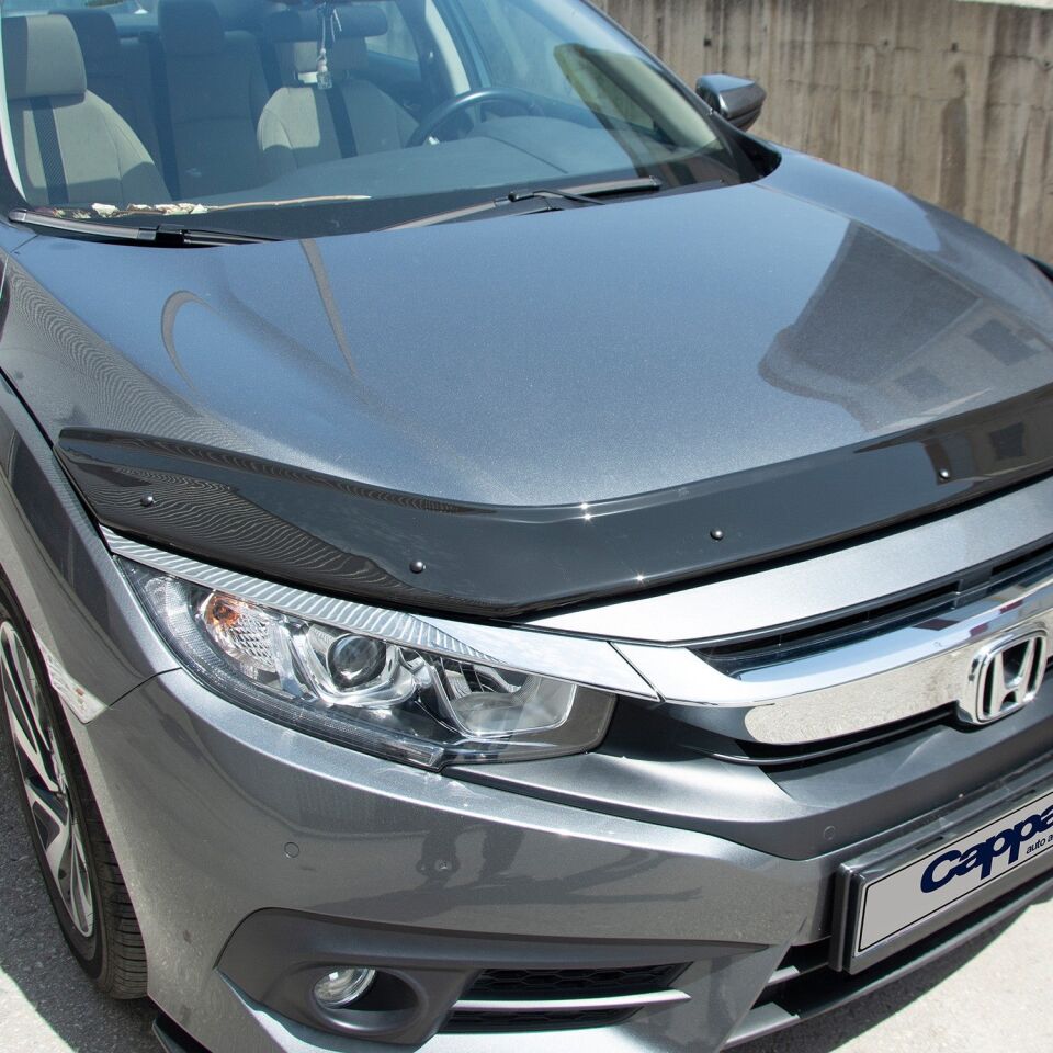 Honda Civic 2016- Yılı ve Sonrası Uyumlu Kaput Rüzgarlığı 4mm