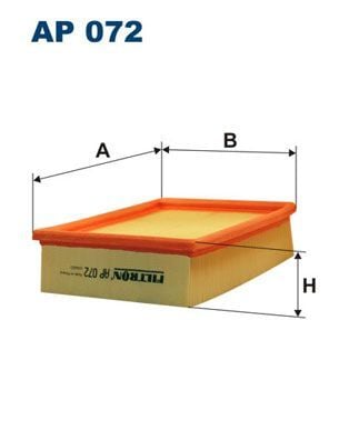 OPEL Corsa B/D Hava Filtresi Filtron AP 072-834585