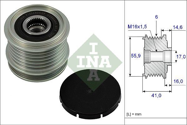 VOLKSWAGEN GOLF4-BORA-A3-TOLEDO 97-04 ALTERNATÖR KASNAGI 038903119 INA