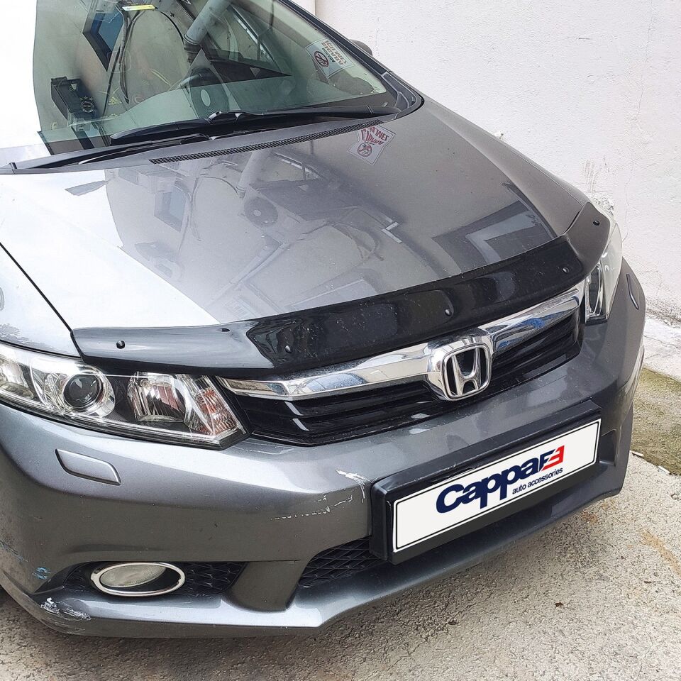 Honda Civic 2012-2015 Yıl Aralığı Uyumlu Kaput Rüzgarlık 4mm