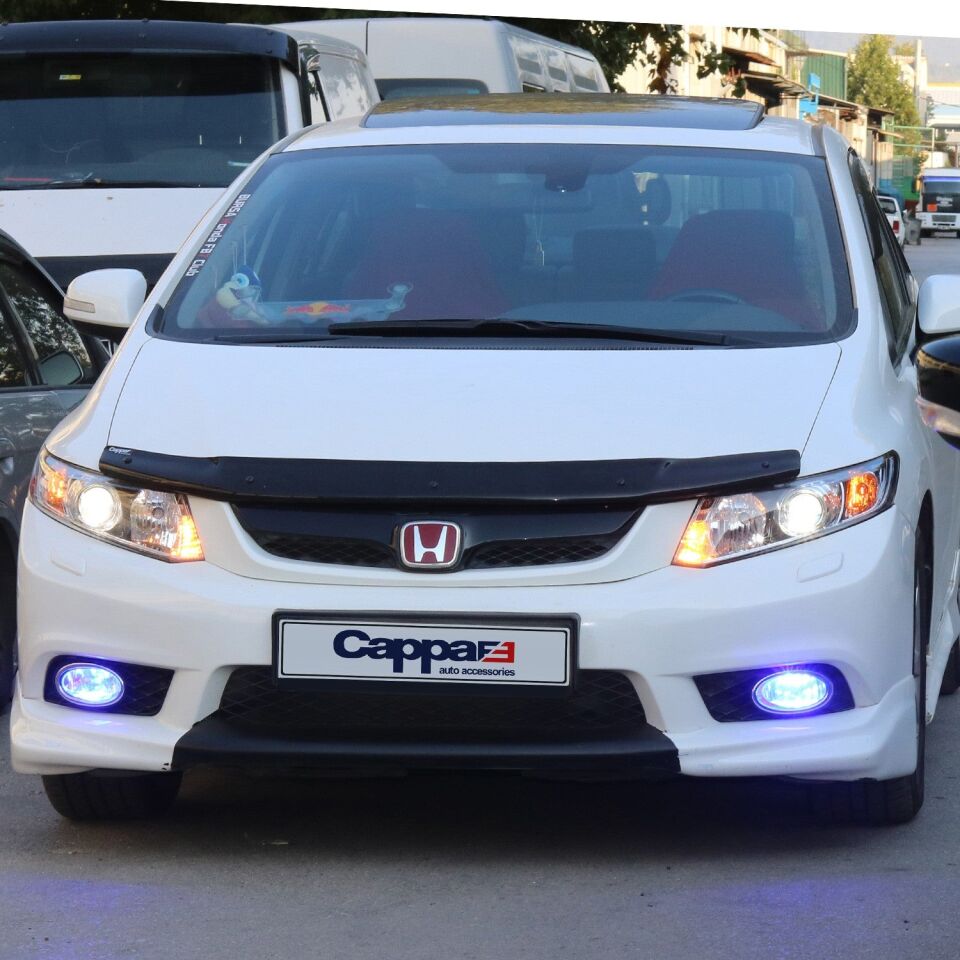 Honda Civic 2012-2015 Yıl Aralığı Uyumlu Kaput Rüzgarlık 4mm