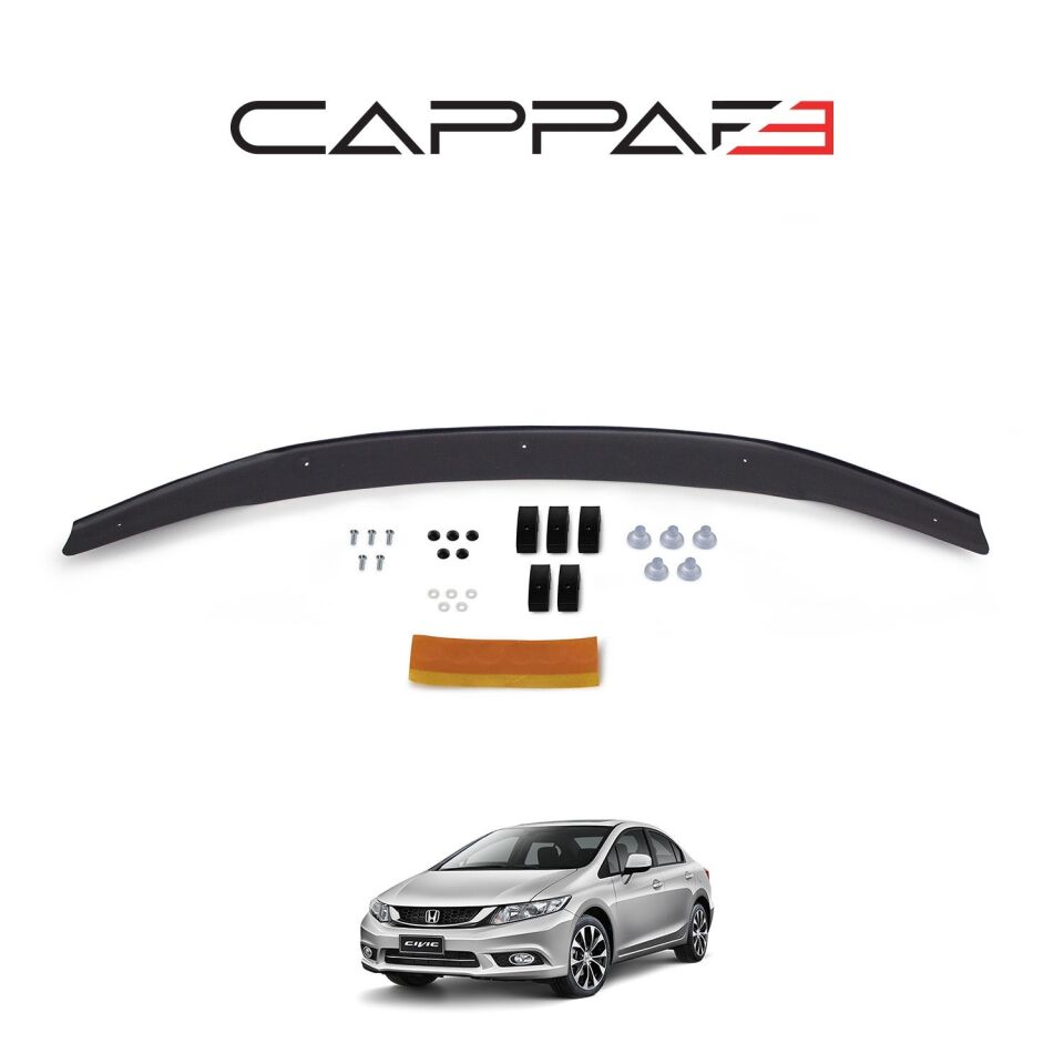 Honda Civic 2012-2015 Yıl Aralığı Uyumlu Kaput Rüzgarlık 4mm