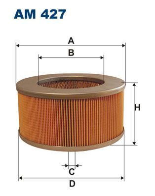 E2200 (SR) 88-99 HAVA FILTRESI RF01-13-Z40 FILTRON