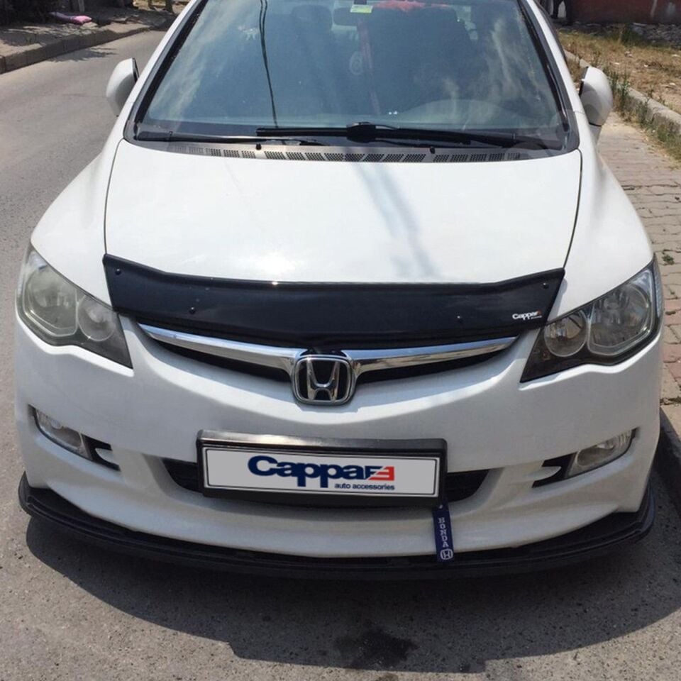 Honda Civic 2006-2012 Yıl Aralığı Uyumlu Kaput Rüzgarlık 3mm