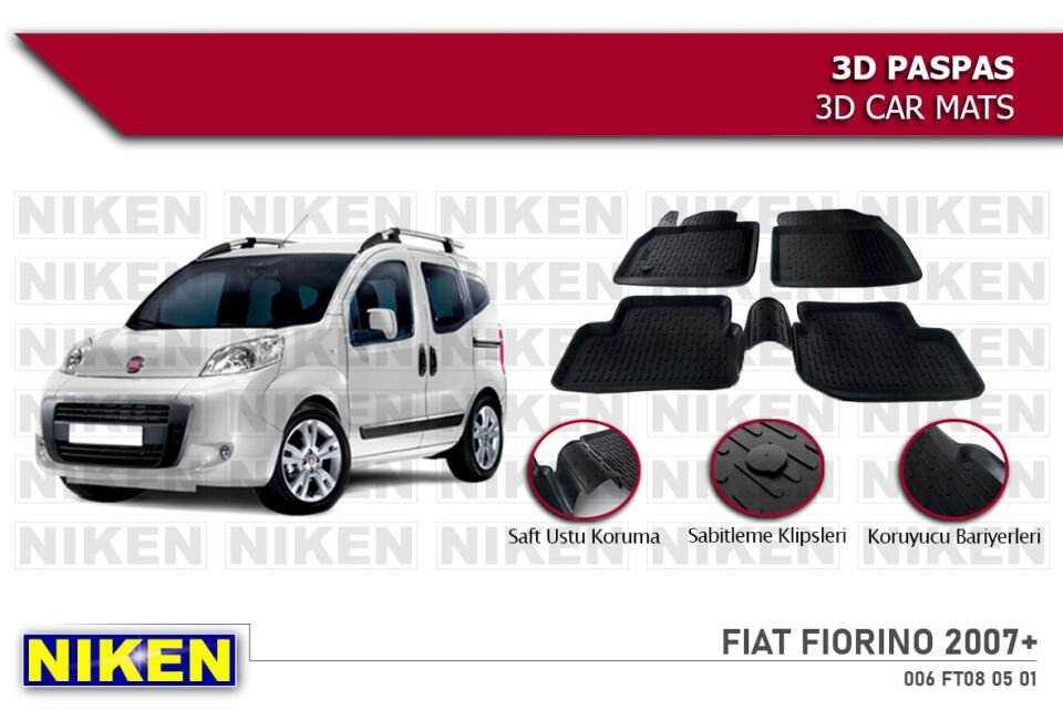 FIAT FIORINO 2007- 3D PASPAS