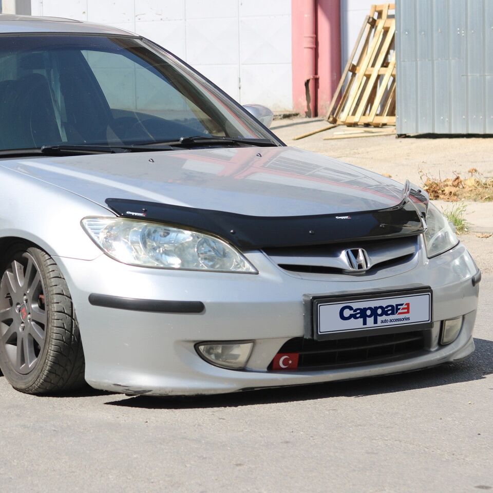 Honda Civic 2001-2006 Yıl Aralığı Uyumlu Kaput Rüzgarlık 4mm