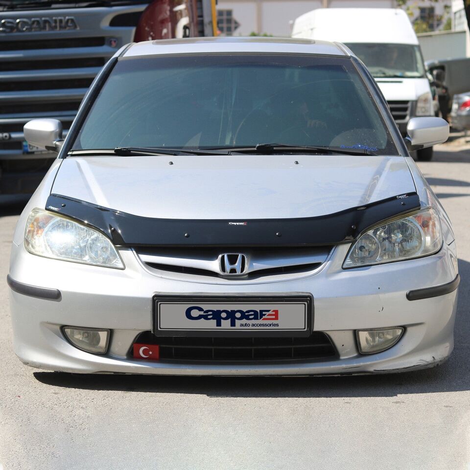 Honda Civic 2001-2006 Yıl Aralığı Uyumlu Kaput Rüzgarlık 4mm