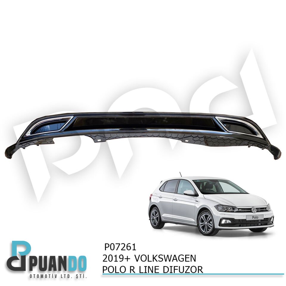 2019+ VOLKSWAGEN POLO R LINE DIFUZOR