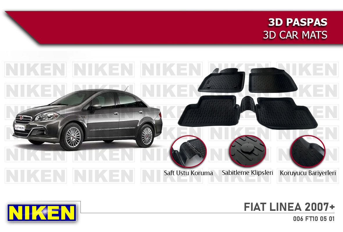 FIAT LINEA 2007- 3D PASPAS