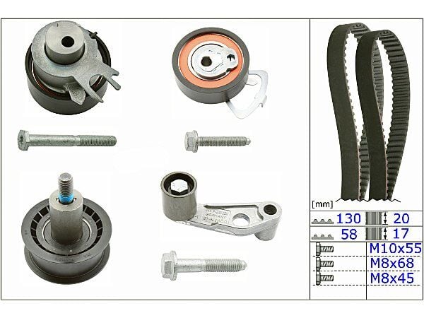 VOLKSWAGEN POLO-GOLF4-CORDOBA-FABIA 99- TRIGER SETI 036109119M INA