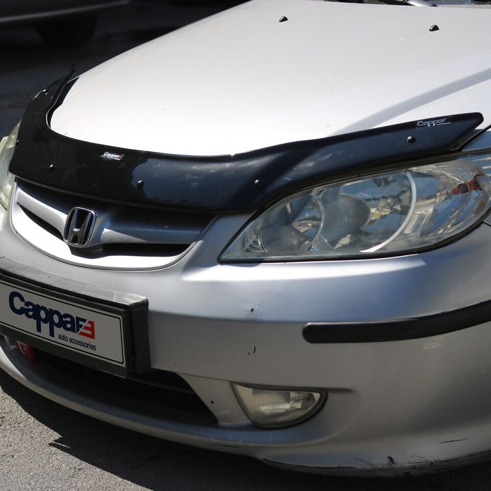 Honda Civic 2001-2006 Yıl Aralığı Uyumlu Kaput Rüzgarlık 3mm
