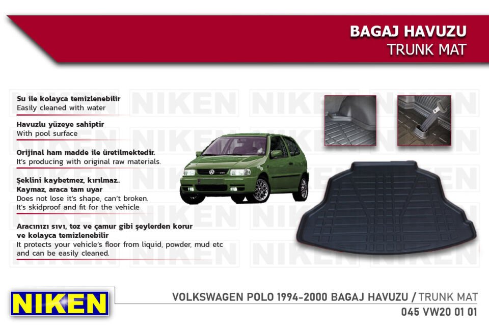 VW POLO 1994-2000 BAGAJ HAVUZU