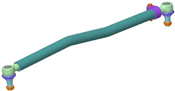 AĞIR VASITA ACTROS MP2 / MP3 1832, 1841, 1844, 1846,1850, 1854, 1855, 1861 KISA ROT A0034601805