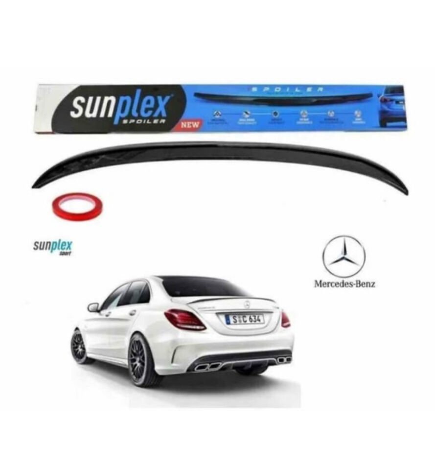 SPOYLER PLASTİK ABS MERCEDES C KASA W 205 SUNPLEX