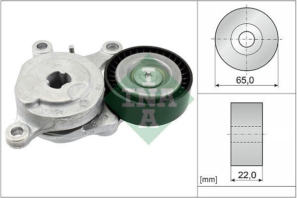 MERCEDES-BENZ W176-246-242-117-X156 12-19 V KAYIS GERGISI KOMPLE A2702000370 INA
