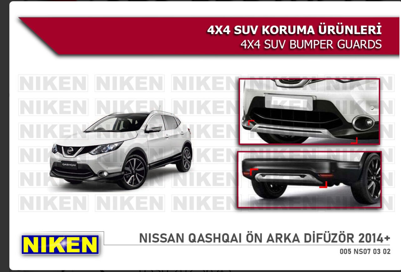 DİFÜZÖR QASHGAİ ÖN ARKA 2014