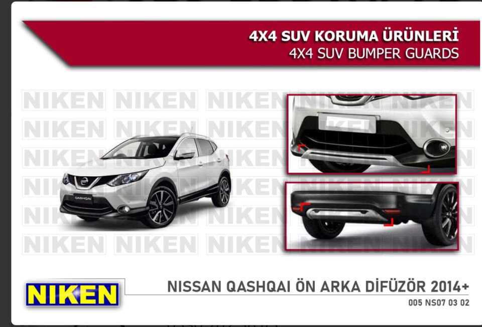 DİFÜZÖR QASHGAİ ÖN ARKA 2014