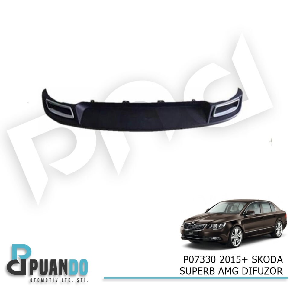 2015+ SKODA SUPERB AMG DIFUZOR