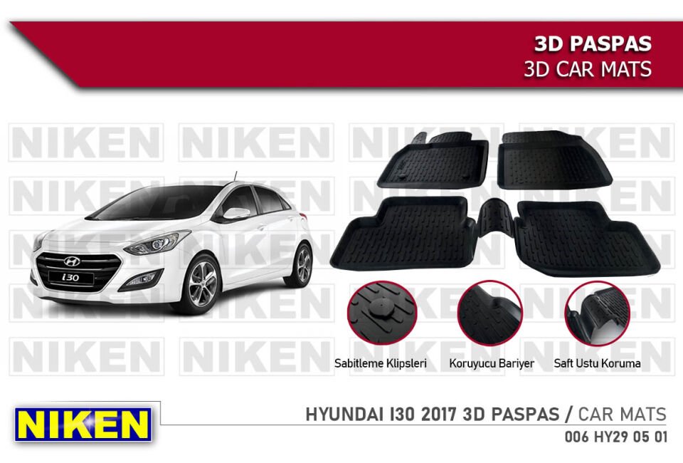 HYUNDAI I30 2017 3D PASPAS