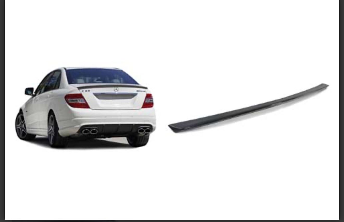 SPOYLER PLASTİK ABS MERCEDES C KASA W 204