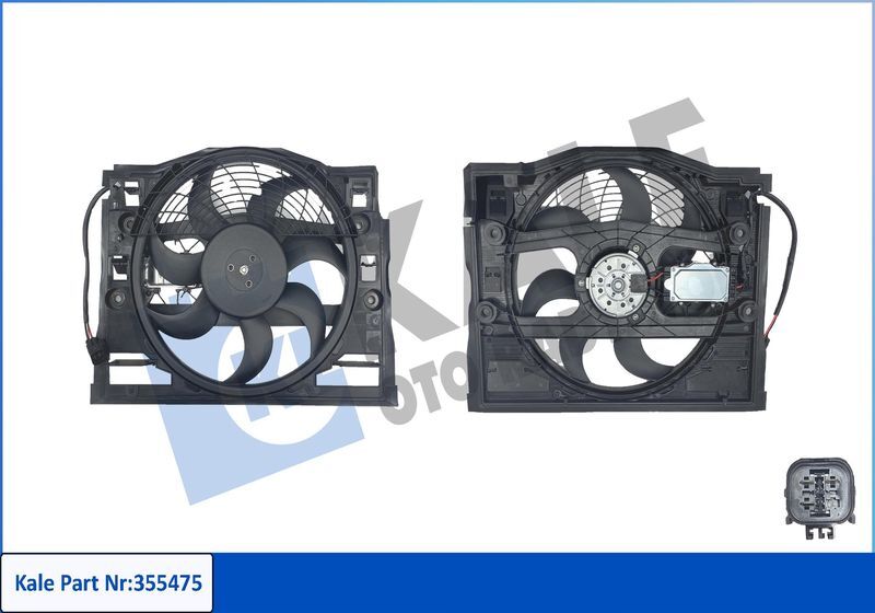 BMW E46 99-05 KLIMA FAN MOTORU 64546988913 KALE