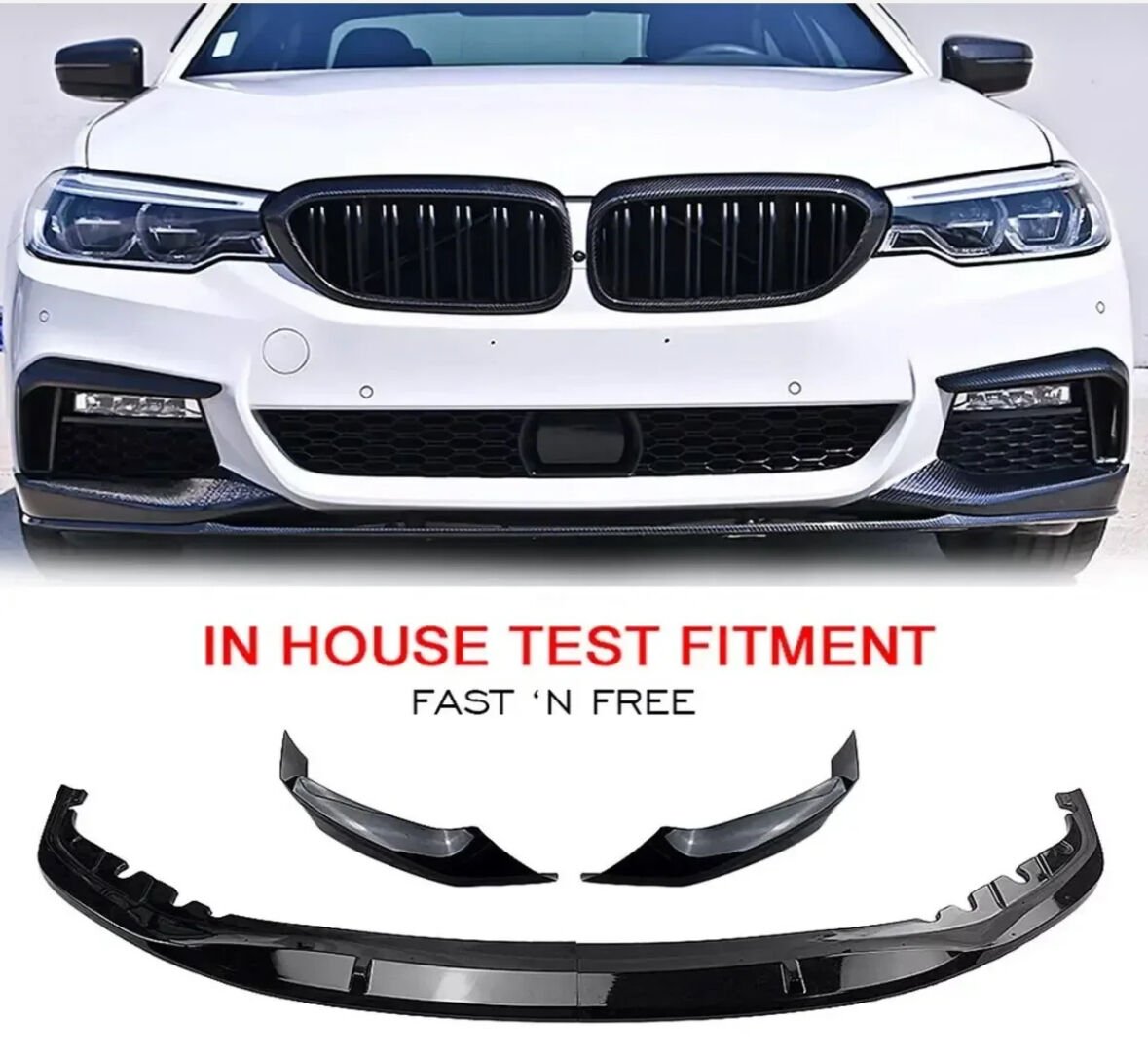 LİP BMW G30 PLASTİK SİYAH