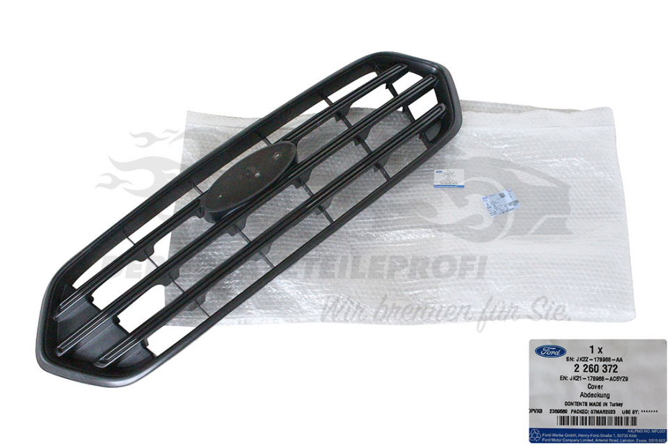 FORD TRANSIT V-362 18- ÖN TAMPON ORTA IZGARA JK21 17B968 AC5YZ9 OE-FD