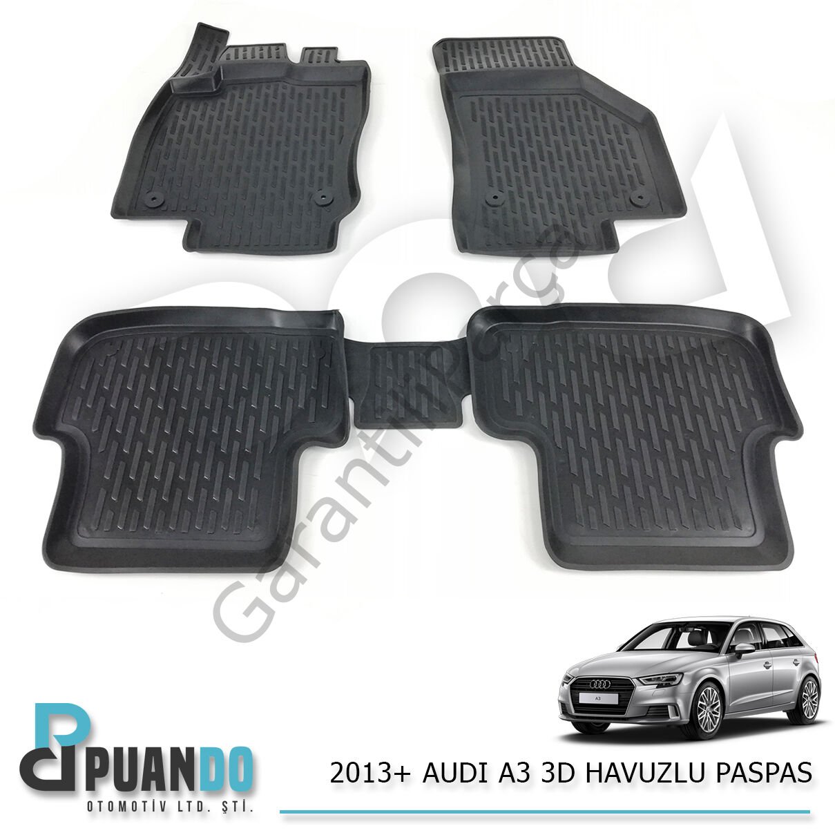 2004-2012 AUDI A3 3D HAVUZLU PASPAS