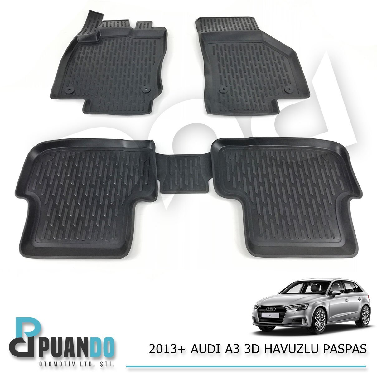 2004-2012 AUDI A3 3D HAVUZLU PASPAS