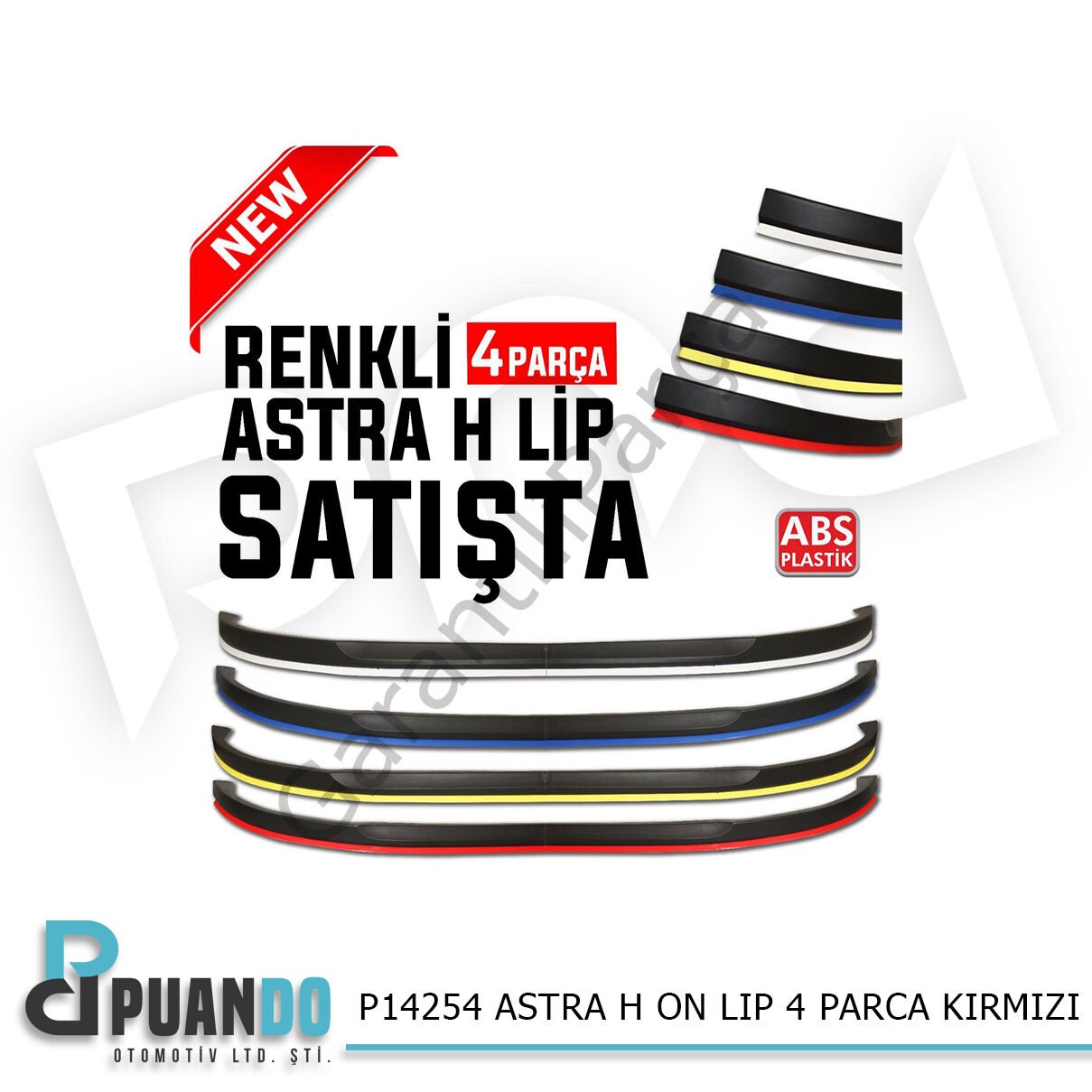 ASTRA H ON LIP 4 PARCA KIRMIZI
