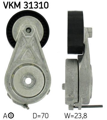 AUDI A4-A5-Q5 08- V KAYIS GERGISI KOMPLE 06H903133G SKF