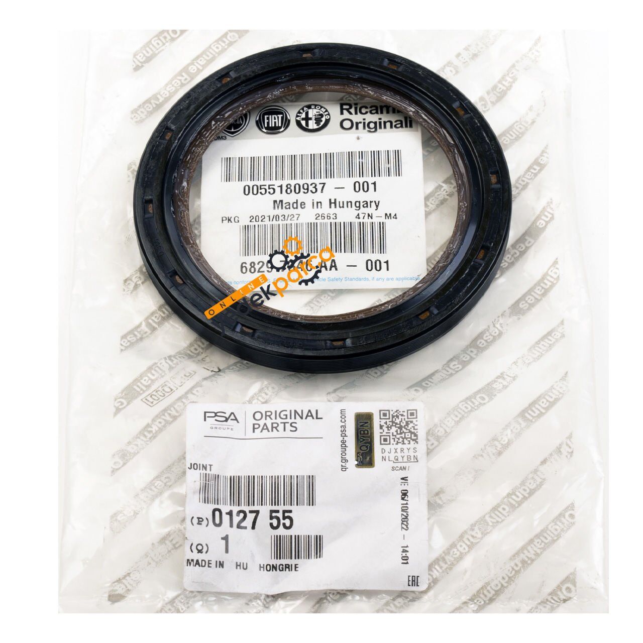 FIAT EGEA/ALBEA/LINEA/DOBLO/FIORINO/OPEL 04- KRANK KEÇESI ARKA 55180937 OPAR