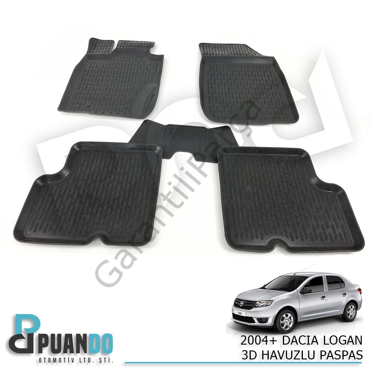 2004+ DACIA LOGAN 3D HAVUZLU PASPAS