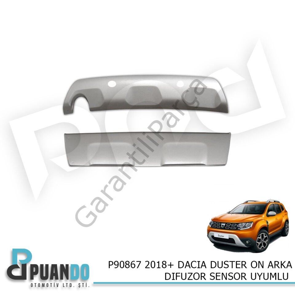 2018+ DACIA DUSTER ON ARKA DIFUZOR SENSOR UYUMLU