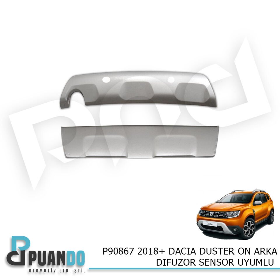2018+ DACIA DUSTER ON ARKA DIFUZOR SENSOR UYUMLU