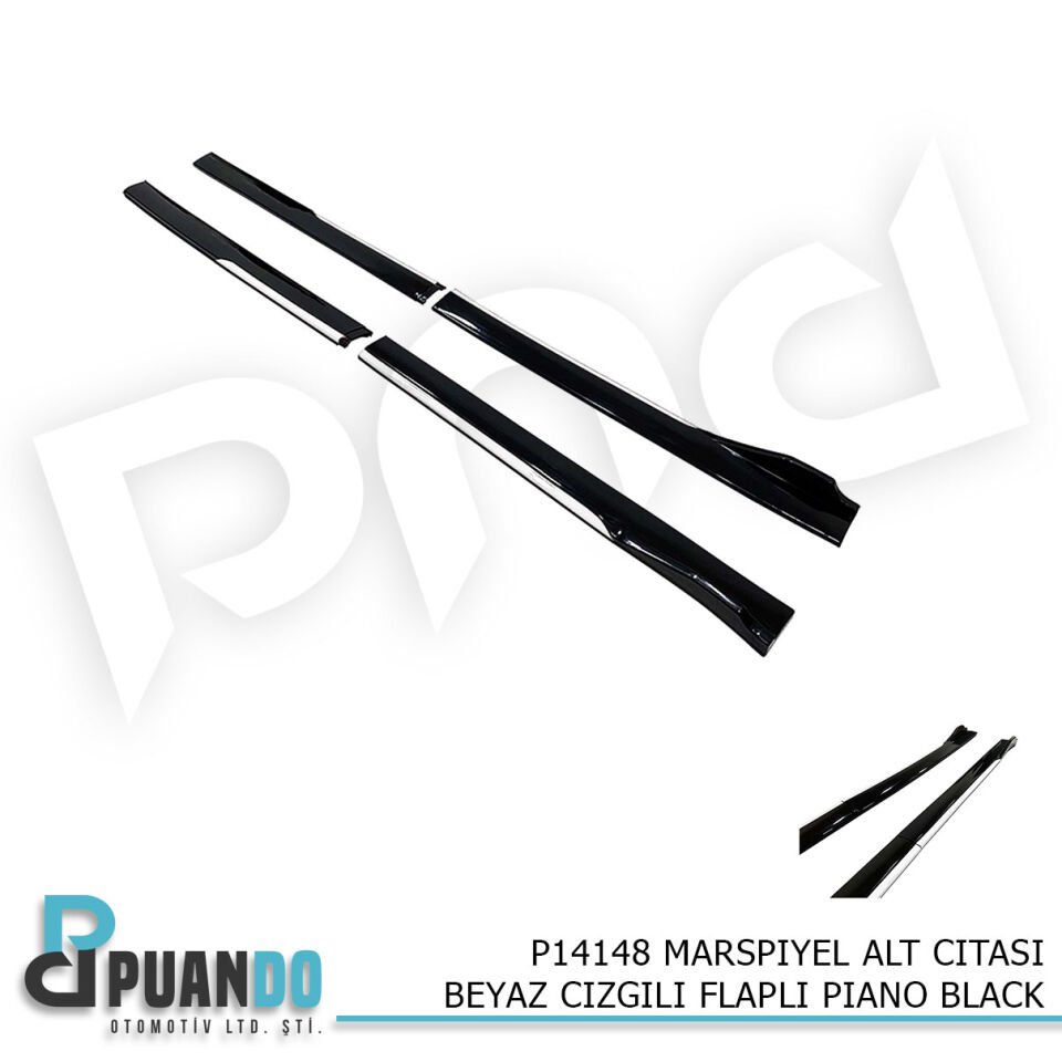 MARSPIYEL ALT CITASI BEYAZ CIZGILI FLAPLI PIANO