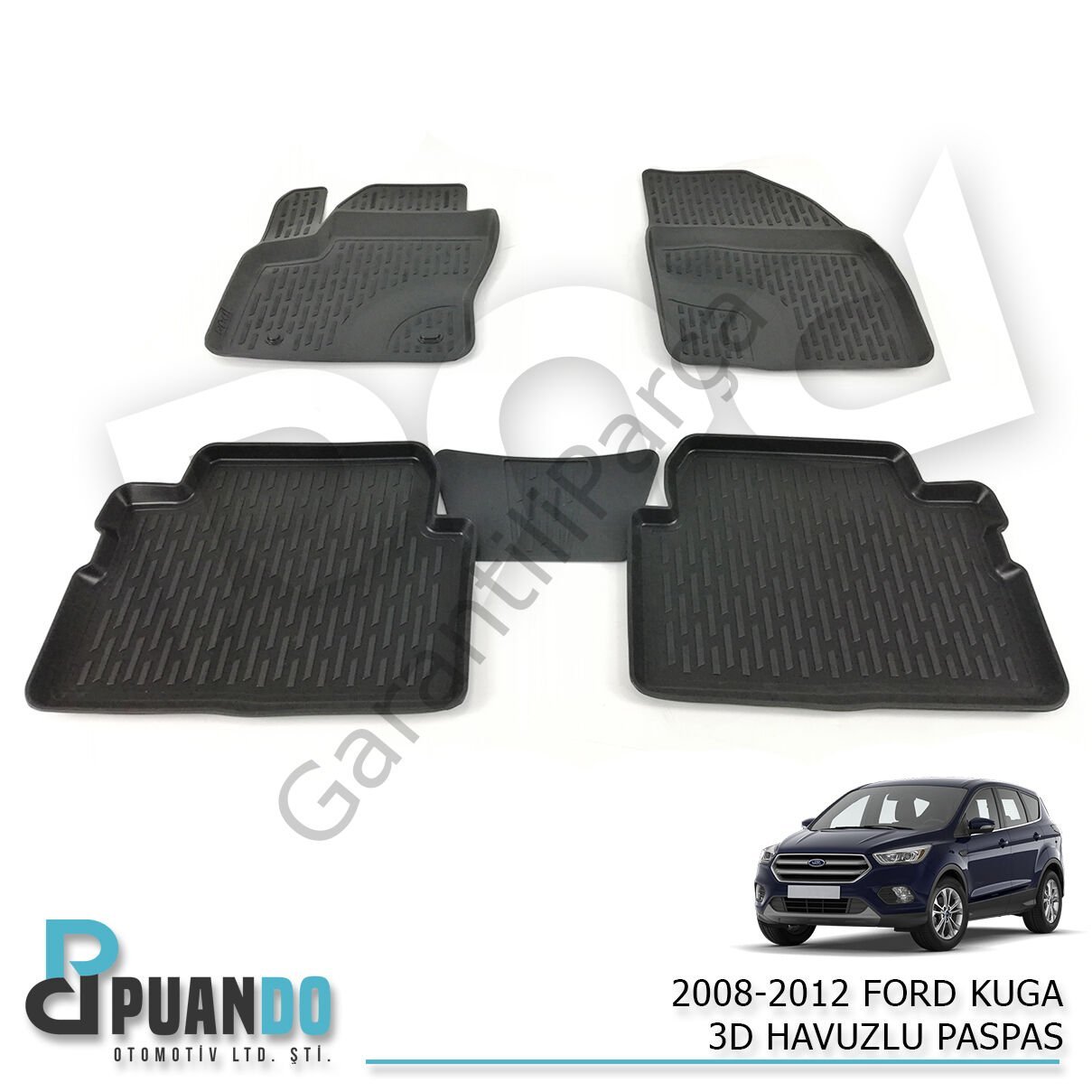 2008-2012 FORD KUGA 3D HAVUZLU PASPAS