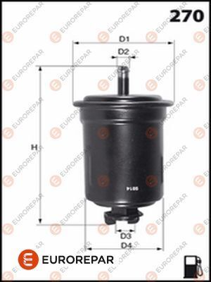 DAEWOO ATOS/SANTRO/KALOS/AVEO 2002-2010 YAKIT FILTRESI 3191105000 EUROREPAR