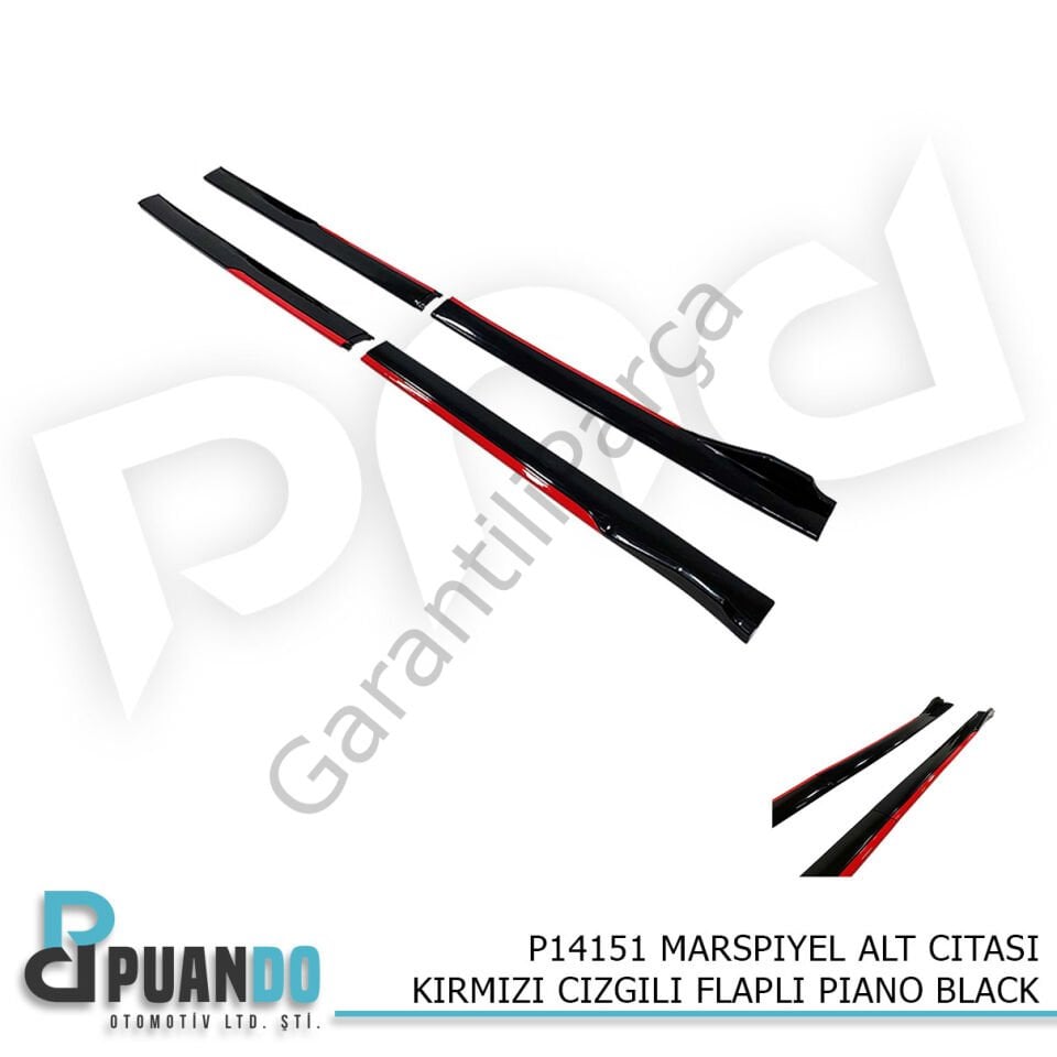 MARSPIYEL ALT CITASI KIRMIZI CIZGILI FLAPLI PIANO